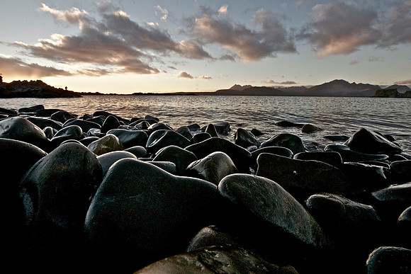 Tokavaig "Isle Of Skye" Scotland Cullins Sunset Beach