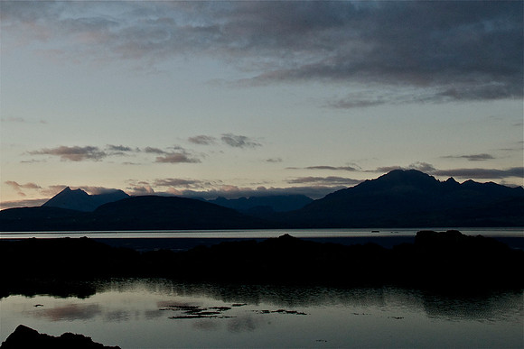 Tokavaig "The Isle Of Skye" Scotland Cullins Sunset Reflections
